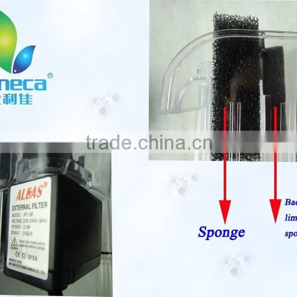 XP-06 Aquarium Fish Tank External Hang on Power Filter Pump photo-4