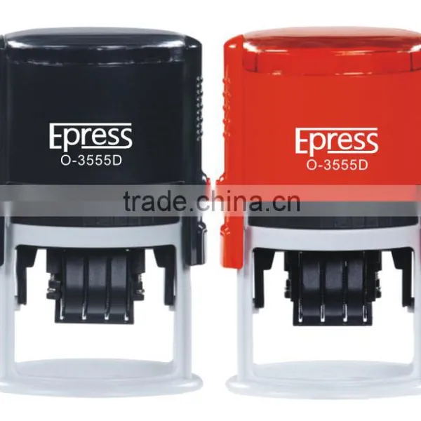 China Epress Brand Personalized Rubber Oval Date Self Ink Stamps photo-3