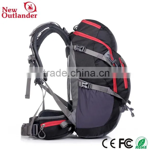 Outdoor Waterproof Internal Frame Hiking Backpack With Height Adjustment photo-3