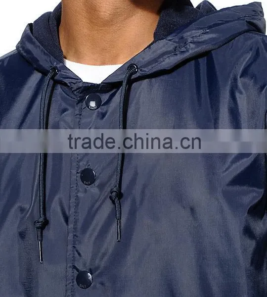 Coaches Jacket Hooded Windbreaker Jackets photo-5