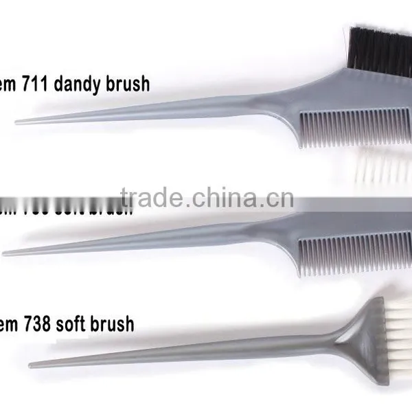 Wholesale Plastic Salon Hair Brush Bleach Tint Perm Application Dye Coloring Comb Styling Tools photo-2