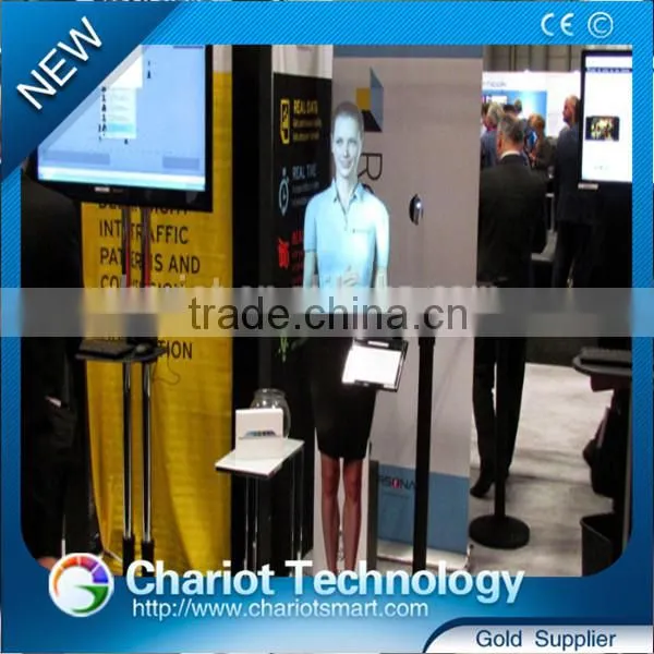Customized Virtual Presenter With Projector, Mini Pc, Acrylic Panel