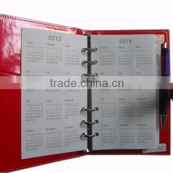 2016hot Selling Organizer Notebook Leather Notebook Custom Notebook photo-6