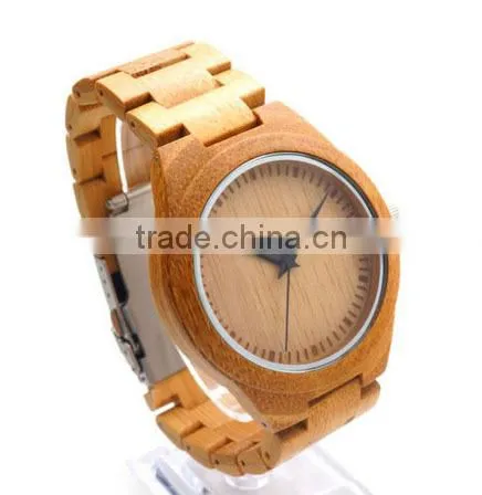 FS FLOWER - China Wholesale Wood Wrist Watch At Shenzhen Light Weight In Bulk Quantity photo-4