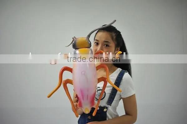 Inflatable Animal Cockroach Small Animal Plastic Children Toys photo-3