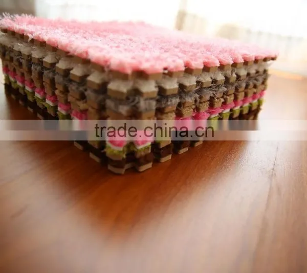 EVA Foam Korea Fleece Carpet Floor Mat for Household photo-4