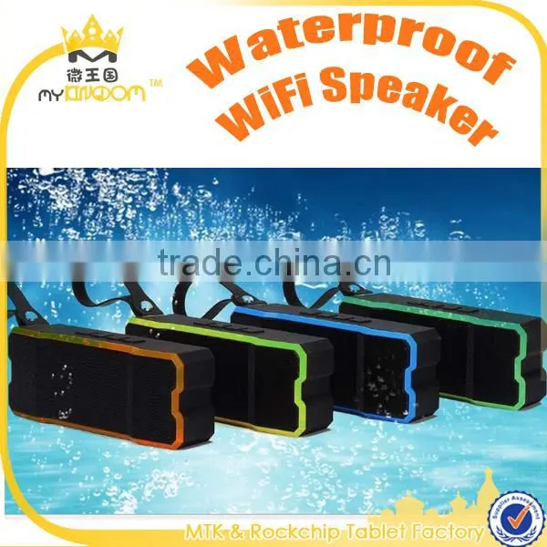 Smart Portable Waterproof WiFi Speaker Use for Mobile Phone Tablet pc Laptop photo-3