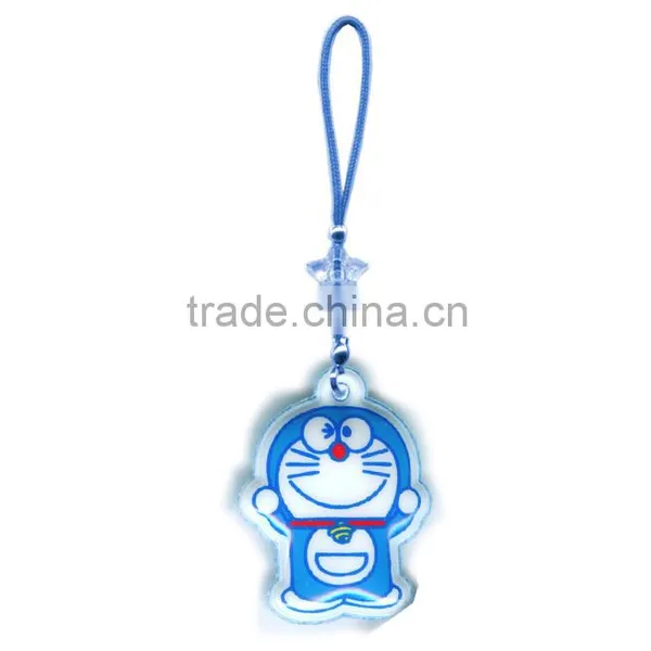 Promotional Gift Carton Customized Shaped Round PVC Mobile Phone Rub photo-3