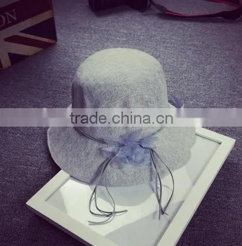 2016 Boutique Shop Hot Sale Bucket Hat New Arrived High Quality Girls Wholesale Hat Panama photo-2