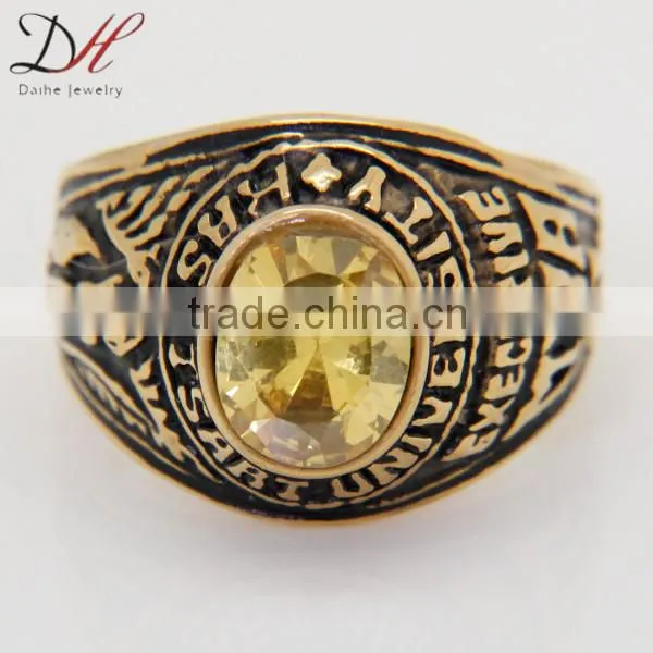 DAIHE 2016 New Design Fashion Oem v Shape Ring