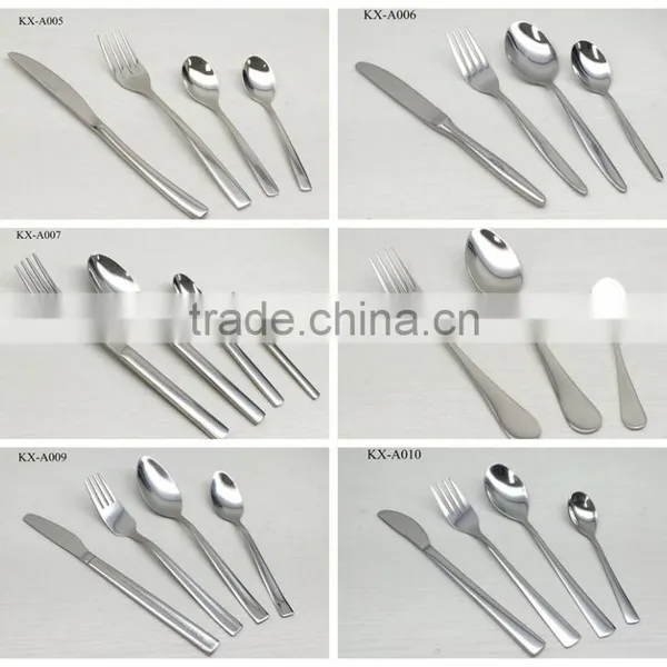 Inox Flatware Airline Cutlery Set KX-A005 photo-3