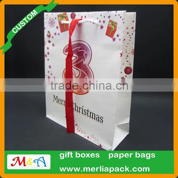 Pack of 12 Wholesale Christmas Gift Bags Packaging Xmas Bags photo-2