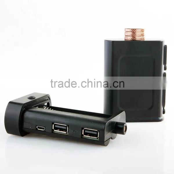 18650 Battery Removable ABS Flashlight Power Bank photo-2