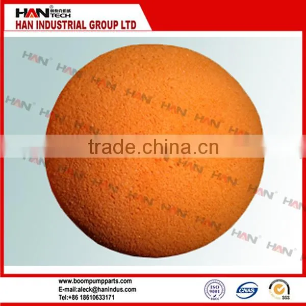 5.5" DN125/ 6" DN150Medium Soft Concrete Pump Cleaning Ball /Sponge Ball photo-5