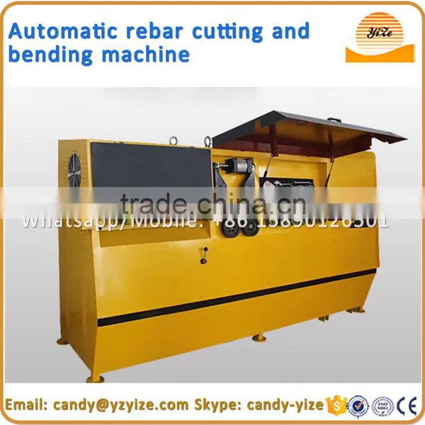 Steel Bar Bender , Automatic Rebar Cutting and Bending Machine photo-3