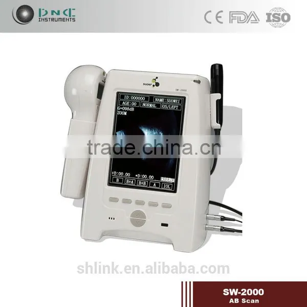 Low Price Ophthalmology Instruments China SW-2000 Ophthalmic a Scan