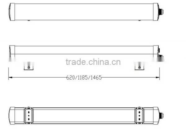 J02 IP65 Garage Lighting Leds Tri-proof Light photo-3