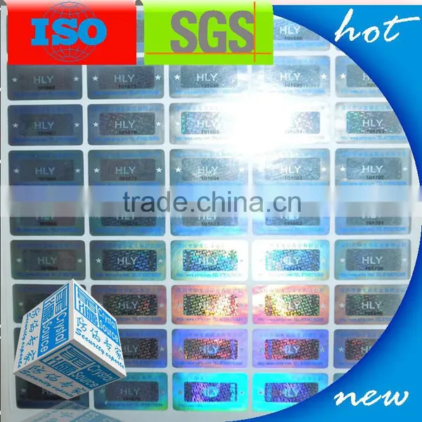 Laser Holographic Anti-counterfeit Labels Anti-counterfeit Stickers Fragile Anti-counterfeiting Labels photo-2
