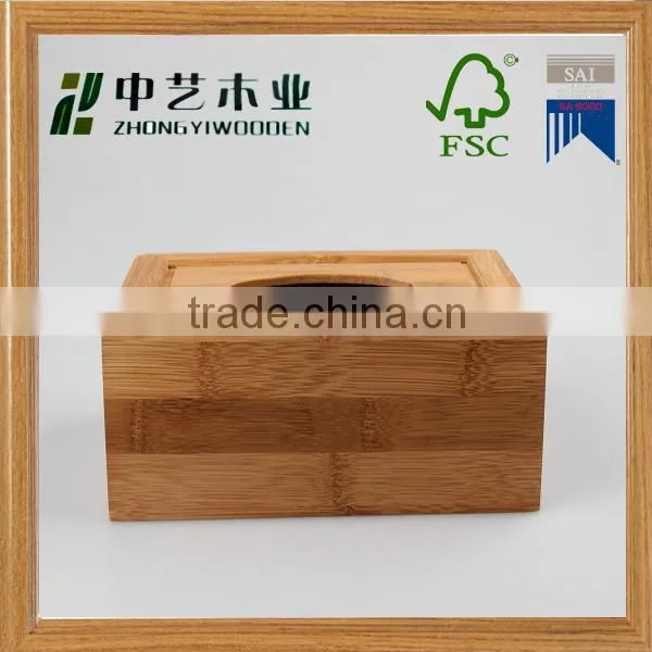 Trade Assurance High Quality Chinese Style Custom Wooden Tissue Paper Box photo-5
