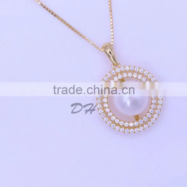 Wholesale Sterling Silver 925 Freshwater Pearl Pendant