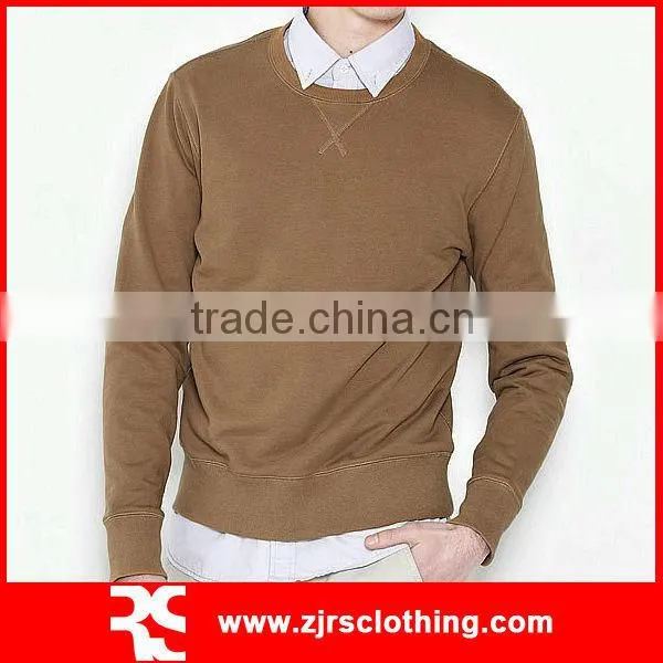 Plain Cotton Sweatshirts Without Hood