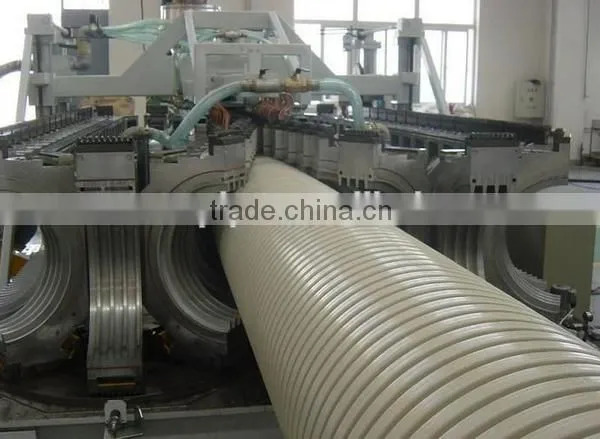 Shandong Double Wall Sewer Pipe PVC Corrugated Drainage Pipe photo-3