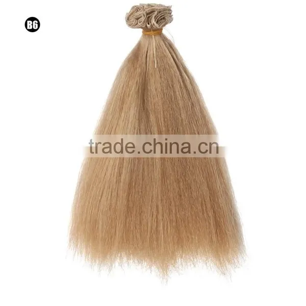 Ombre Colored Vintage Dam Troll Doll Hair Wig photo-2