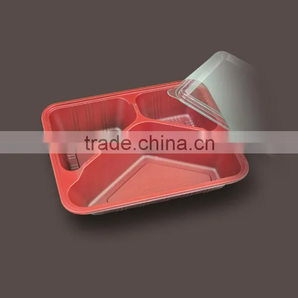 3-compartments Microwave Safe Food Container photo-3