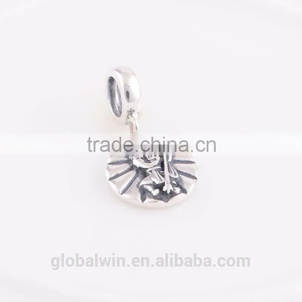 St. Christopher Soul Charm Vintage European Hot Sale Tourist Season Promotion Silver Pendant S079B photo-5