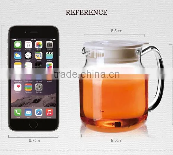 China Housewares High Borosilicate Water Filter Pitcher for 850ml photo-3