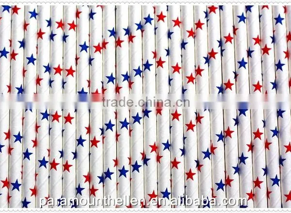 Drinking Paper Straws With Christmas Candy Cane Design For Christmas Party Favors photo-4