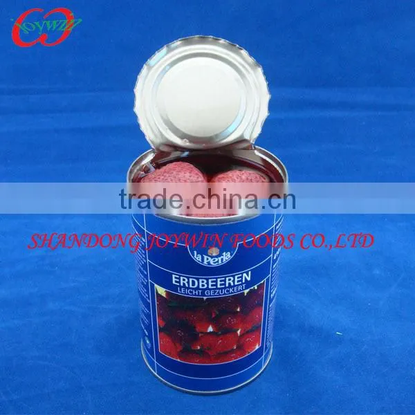 New Canned Strawberry, Without Red Color Canned Strawberries From China