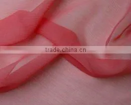 Silk Crincle Chiffon Lady Garment Fabric