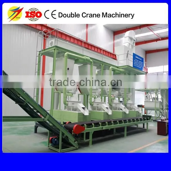 1000 Kg/H Wood Pellet Making Production Line Made in Shandong Double Crane Machinery photo-4