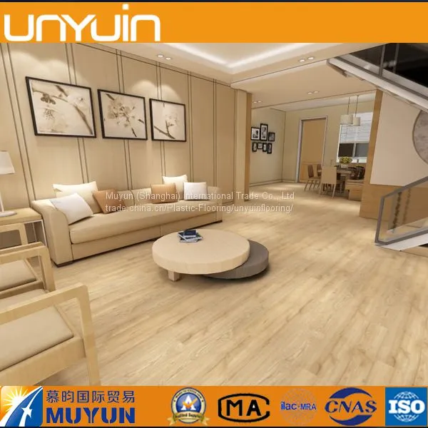 Wood Pattern Comercial or Residential PVC Tile Vinyl Floor photo-3