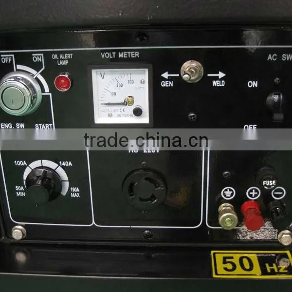 Best Seller!!! Max.Current 190A Open/Silent 5KW Diesel Welder Generator photo-6