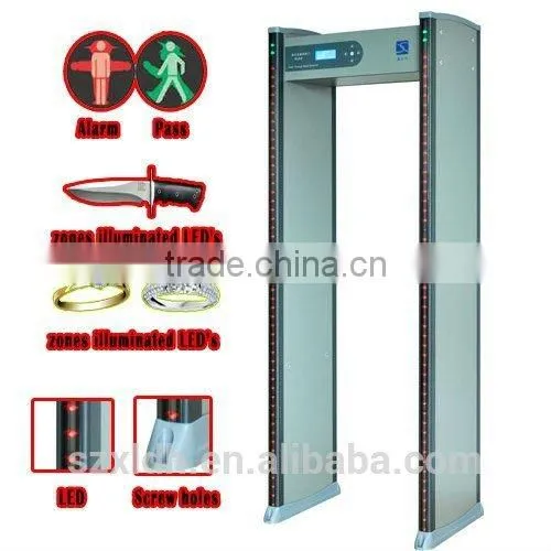 8/10zones Digital Metal Detector Gate XLD-B (LCD) photo-6