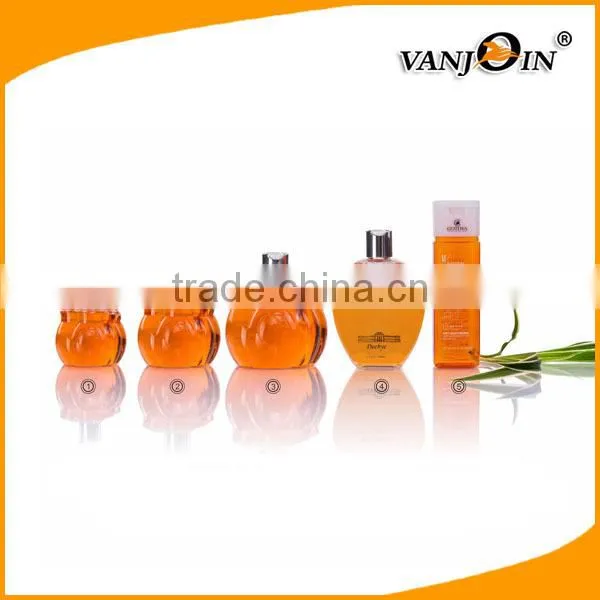 New Style 300ml 500ml 750ml Square PETG Plastic Carved Bottles Cosmetic Bottles photo-3