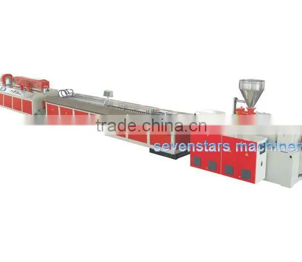 PVC window and door profile machine