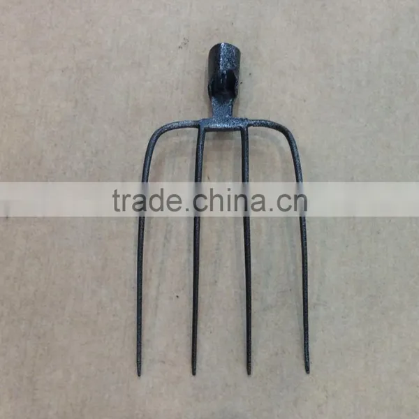 Steel Fork Head F104 With Four Teeth photo-2
