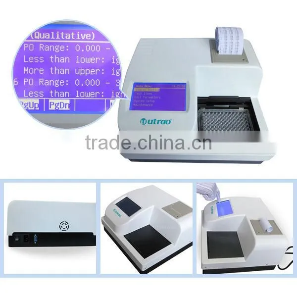 Portable Elisa Microplate Reader With Optical Reader Software