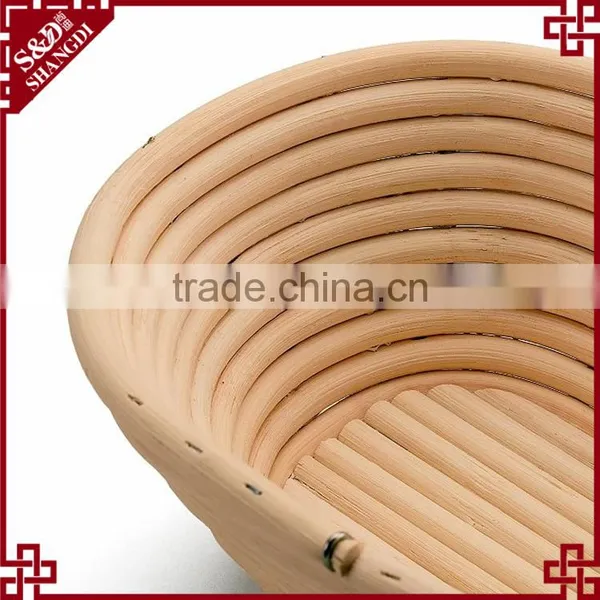 Round Shape Rattan Cane Bread Proofing Banneton Basket photo-3