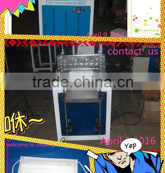 Ultrasonic Top Grade One -off Mask Machine photo-3