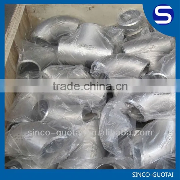 ASME/ANSI B16.9 Butt-Welded Tee/Stainless Steel Pipe and Fitting SS304 SS316L photo-6