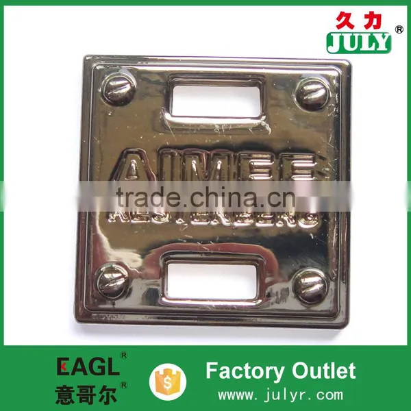EAGL Favorable Price Best Quality Custom Gold Plate Logo photo-2