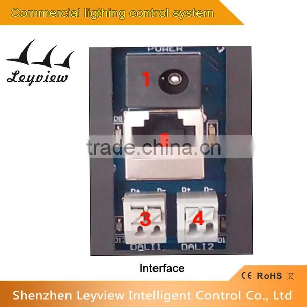 Manual Switch Type and 220V Voltage Dali Lighting Control System photo-4