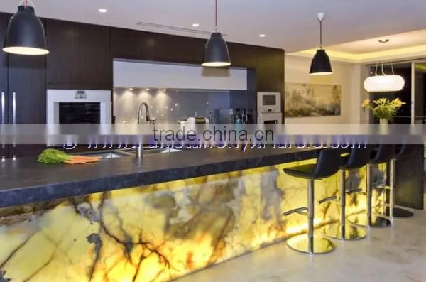 The Most Beautiful& Best Quality BACKLIT ONYX KITCHEN COUNTERTOPS photo-3