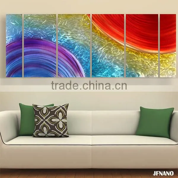 Modern Aluminum Painting Printed Aluminum Art Decoration Painting Wall Art photo-2
