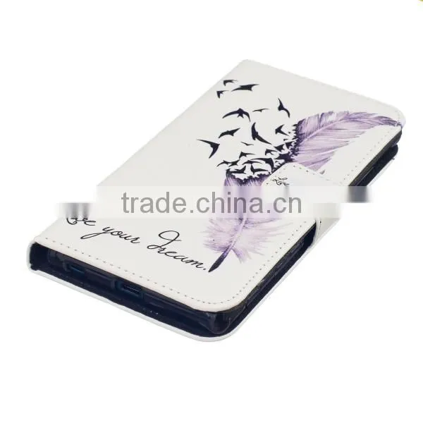 PU Leather Phone Cover IMD Phone Case for Sony Z5 / Mini photo-4