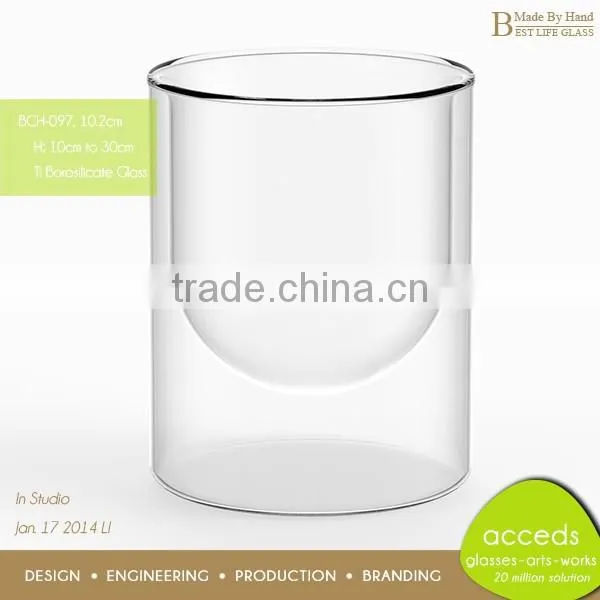 Novelty Ti-Borosilicate Cheap Crystal Decorative Tealight Candle Holder photo-6